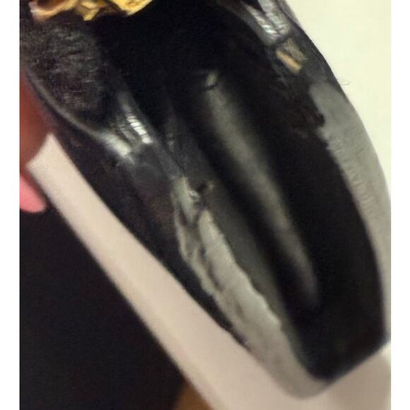 Yves Saint Laurent  Leather Y Line Zip Around Wallet Black Smooth Leather - Picture 7 of 8